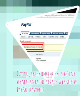 Kasyno grdzie mozna wplacac paypal