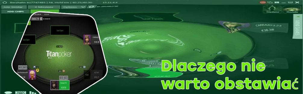 Koniec titan poker w polsce